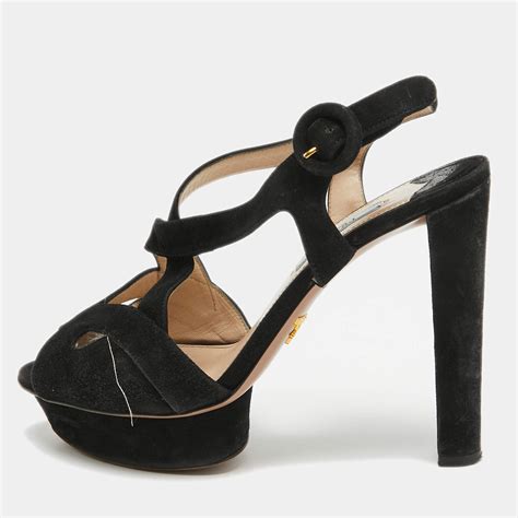 prada platform sandals size 38